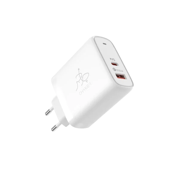 Fusion Dual-Boost 45W PD Charger With USB-C to USB-C Cable