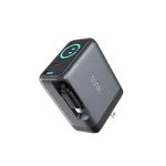 OMI 100W GaN Charger (Interactive Display & Retractable USB-C Cable)