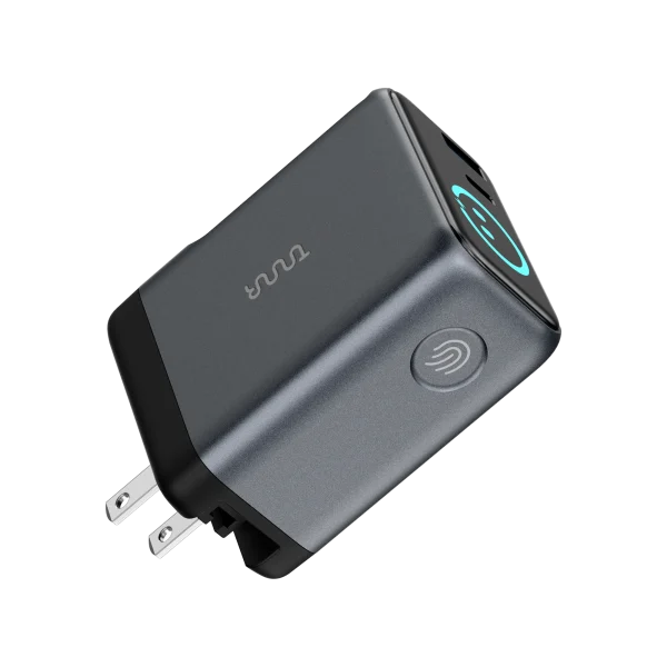 OMI 70W GaN Charger (Interactive Display & Retractable USB-C Cable)