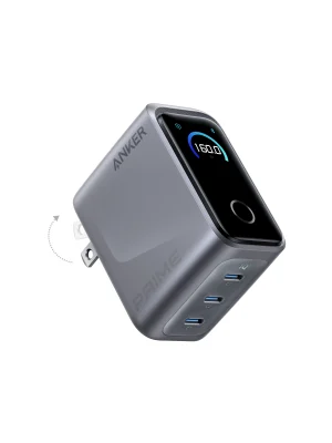 Anker Prime Charger 160W 3 Ports with Smart Display