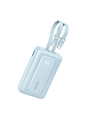 Anker Zolo Powerbank 10000mAh 35w Dual USB-C Cable