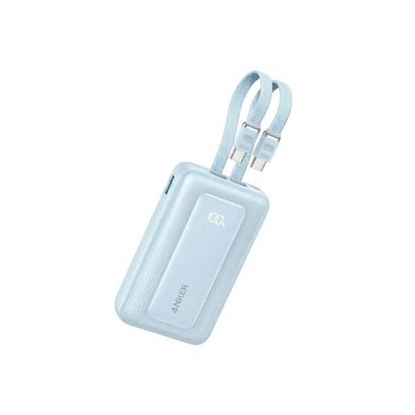 Anker Zolo Powerbank 10000mAh 35w Dual USB-C Cable